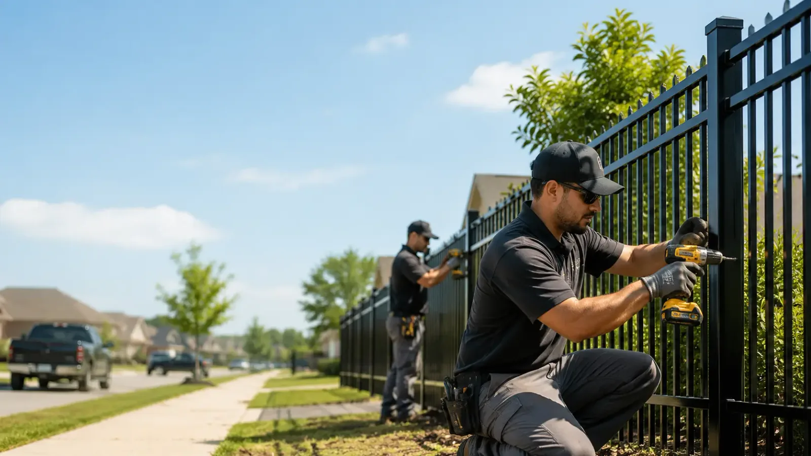 Metal Fence Installation in Gilbertsville, PA